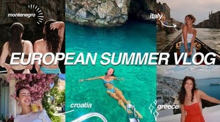 TRAVEL TO EUROPE W ME | Greece, Venice, Montenegro, Croatia, etc.