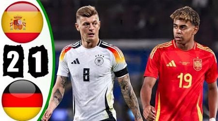 Spain vs Germany 2-1 Highlights &amp; All Goals - Euro 2024