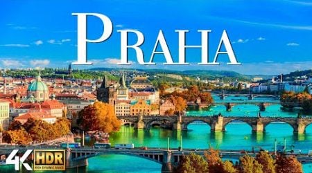 PRAHA 4K - Beautiful City Scenery of Czech Republic with Relaxing Music - Scenic Relaxation Video 4K