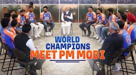 LIVE: Team India meet PM Modi at 7 LKM | T20 World Champion | Cricket | ICC | BCCI | Delhi | India