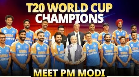 PM Modi meets Team India, the new T20 World Champions