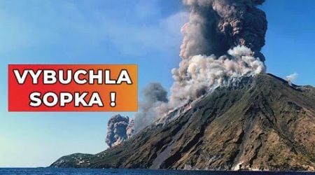 V Taliansku vybuchla sopka Stromboli