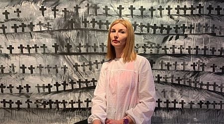 War on the mind and canvas: A Ukrainian family of painters finds a safe haven in Slovakia