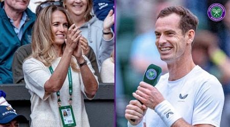 When Andy met Kim | Andy Murray speaks about meeting his wife for first time | Wimbledon 2024