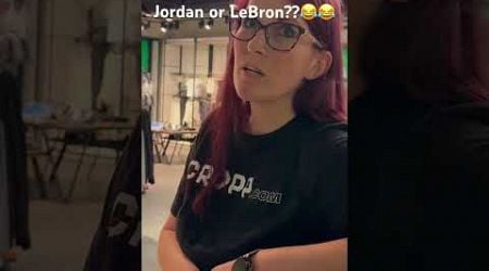 Asking girls in Czech Republic, Jordan or LeBron???..#basketball #basketball #trending #viral #nba