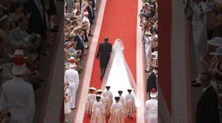 Prince Alberto of Monaco &amp; Charlen/Wedding #wedding #royalty #albertodimonaco #prince