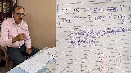 'Padh Ke Kya Karna Hai, Ek Din Toh Marna Hai' Student's Quote At The End Of Math Paper Goes Viral