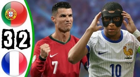 Portugal vs France 3-2 All Goals &amp; Highlights - euro 2024