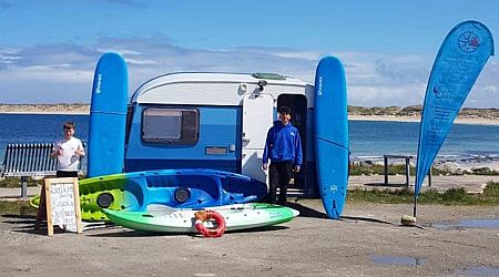West Donegal watersports van stolen and then left burnt out at side of road