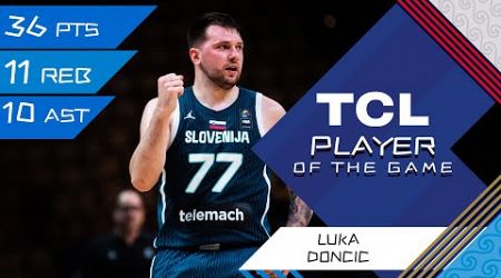 Luka Doncic (36 PTS) | TCL Player Of The Game | NZL vs SLO | FIBA OQT 2024 Greece