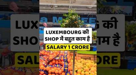 Jobs in Luxembourg for Indians