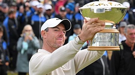 'We'll tell him when he gets here' - Scotland make special tribute to Rory McIlroy as he returns to golf after US Open heartbreak
