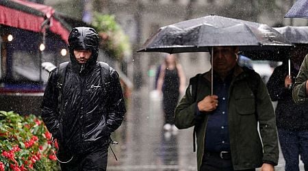 Ireland weather: Weekend washout with 'thundery downpours' and heavy showers expected