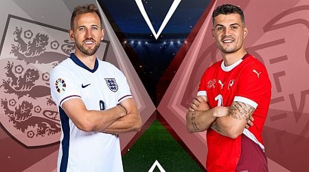 England vs Switzerland LIVE commentary: Kick-off time, score, line-ups and Euro 2024 match preview as Three Lions look to reach semi-finals