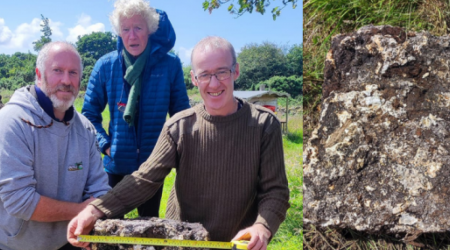 Donegal farmer unearths ancient slab of bog butter
