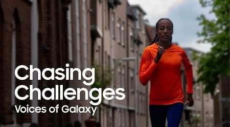 [Voices of Galaxy] Meet the Runner Inspiring the World To Chase Challenges and Run Toward Their Dreams