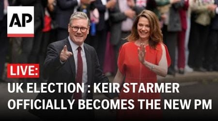 UK election: Keir Starmer officially becomes the new prime minister