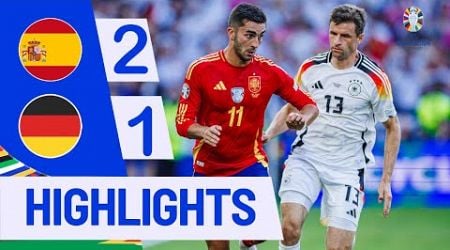 Spain vs Germany 2-1 HIGHLIGHTS | UEFA Euro 2024