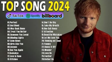 Ed Sheeran, Rihanna, Bruno Mars, Dua Lipa, The Weeknd, Adele, Maroon 5 - Billboard Top 50 This Week