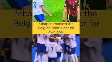 Mbappe&#39;s unkind gesture