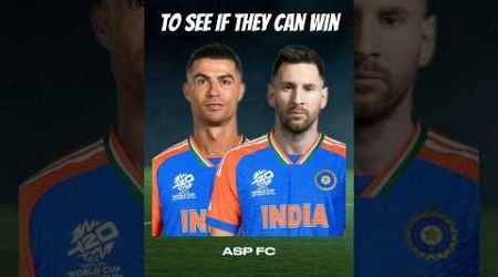 I added Messi And Ronaldo to India to see if they can win Euro 2024!