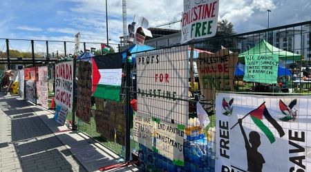 Pro-Palestinian protesters vow to push on at UBC, VIU encampments