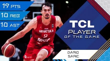 Dario Saric (19 PTS) | TCL Player Of The Game | SLO vs CRO | FIBA OQT 2024 Greece