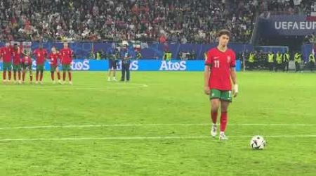 Portugal vs France full Penalty fan cam , Cristiano Ronaldo and Pepe cry Euro 2024