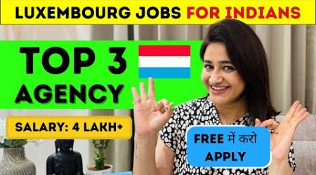 Luxembourg Top 3 Recruiters | Luxembourg Country Work Visa 2024 | Luxembourg Warehouse Jobs