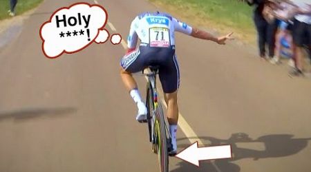 Remco Evenepoel Thinks Rear Tyre EXPLODED in Time Trial | Tour de France 2024 Stage 7