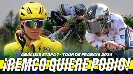 EVENEPOEL VUELA PERO POGACAR RESISTE | Etapa 7 Tour de Francia 2024