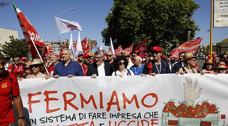 3 mn off-book workers, time to say enough says Landini