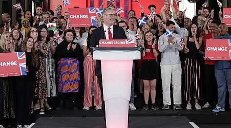 Britain swings to the center-left in historic U.K. election landslide