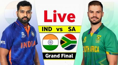 IND vs SA Live T20 World Cup - Final Match | India Vs South Africa Live Match Score &amp; Commentary