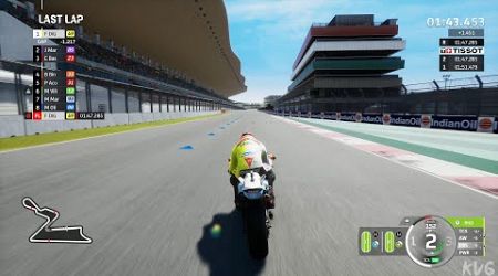MotoGP 24 - Buddh International Circuit (Indian Grand Prix) - Gameplay (PC UHD) [4K60FPS]