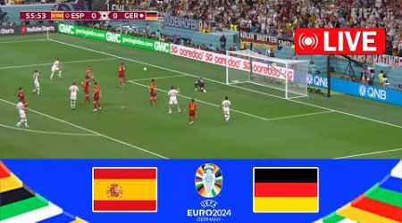 eFootball Pes 21 Gameplay | Spain vs Germany | Quarter-Final | UEFA Euro Cup 2024