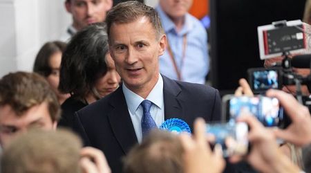 Jeremy Hunt rules himself out of Tory leadership race to replace Rishi Sunak after election humiliation