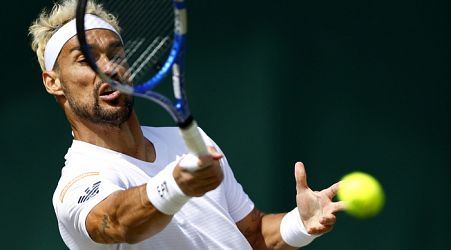 Wimbledon: Fognini KOd by Bautista in five sets