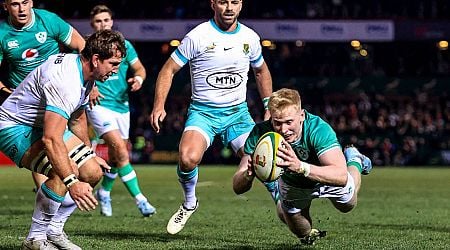 Courageous Ireland performance comes up short as South Africa take first Test