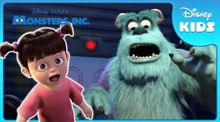 Sulley Meets Boo for the First Time! | Monsters, Inc. | Disney Kids