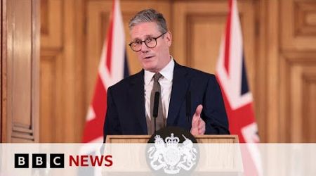 UK Prime Minister Keir Starmer says &#39;tough decisions&#39; to come, in first news conference | BBC News