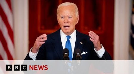 Joe Biden says only the &#39;Lord Almighty&#39; could convince him to quit | BBC News