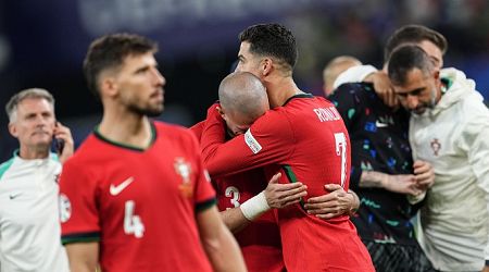Portugal veterans Ronaldo, Pepe deliver tears