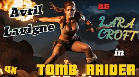 KI - AI generated Avril Lavigne as Lara Croft in Tomb Raider Part 1
