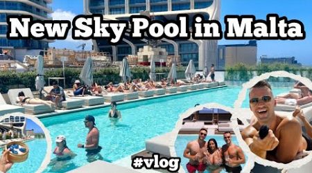 Brand new Sky Pool just opened in Malta !
