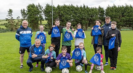 Autism Family Support Group in Letterkenny say 'thank you' to Finn Harps FC