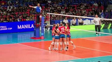 Czechia vs. Vietnam, Women&#39;s Volleyball Challenger Cup 2024, Semifinals, July 6, 2024, Manila