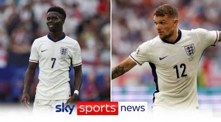 Kieran Trippier and Bukayo Saka in line to start as wing backs for England against Switzerland