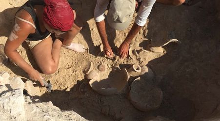 3,500-year-old 'canteen' discovered in Azerbaijan
