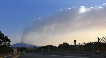 Etna calms after blowing its stack again